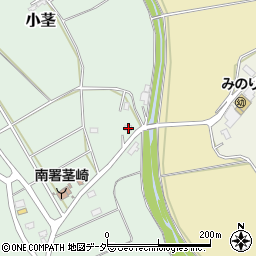 茨城県つくば市小茎591周辺の地図