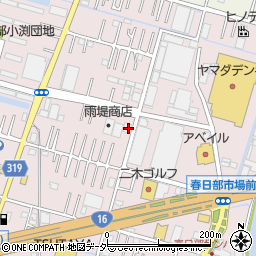 埼玉県春日部市小渕271-12周辺の地図
