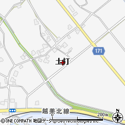 〒912-0811 福井県大野市土打の地図