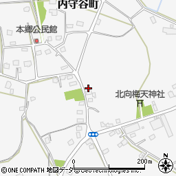 茨城県常総市内守谷町3387周辺の地図