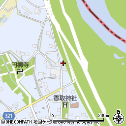 埼玉県春日部市西金野井1003周辺の地図