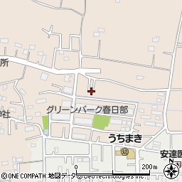 埼玉県春日部市内牧5006周辺の地図