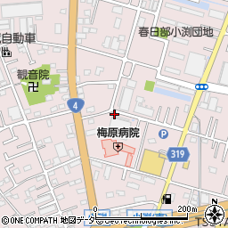 埼玉県春日部市小渕472周辺の地図