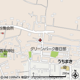 埼玉県春日部市内牧4997周辺の地図