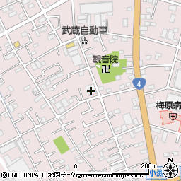 埼玉県春日部市小渕1166周辺の地図