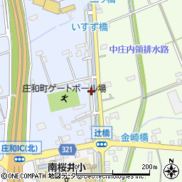 埼玉県春日部市上柳14周辺の地図