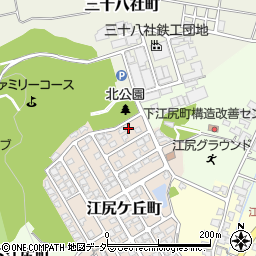 福井県福井市江尻ケ丘町280周辺の地図