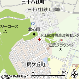 福井県福井市江尻ケ丘町268周辺の地図
