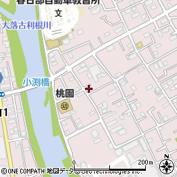 埼玉県春日部市小渕1252周辺の地図
