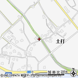 福井県大野市土打24周辺の地図