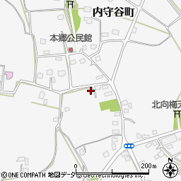 茨城県常総市内守谷町2890周辺の地図