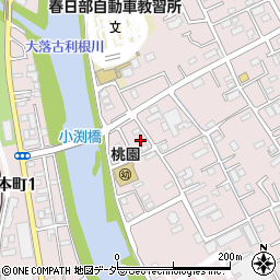 埼玉県春日部市小渕2082周辺の地図