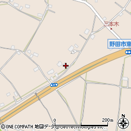 千葉県野田市東金野井1116周辺の地図