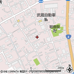 埼玉県春日部市小渕1170周辺の地図