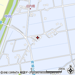 埼玉県春日部市上柳635周辺の地図
