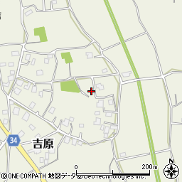 茨城県稲敷郡阿見町吉原1498周辺の地図