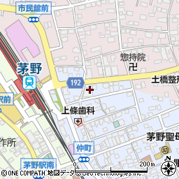 長野県茅野市仲町4-1周辺の地図