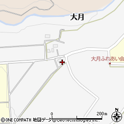 福井県大野市大月8周辺の地図