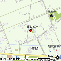 埼玉県春日部市金崎328周辺の地図