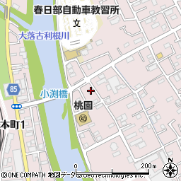 埼玉県春日部市小渕2083周辺の地図