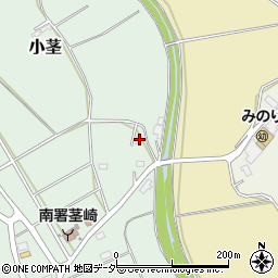 茨城県つくば市小茎589周辺の地図