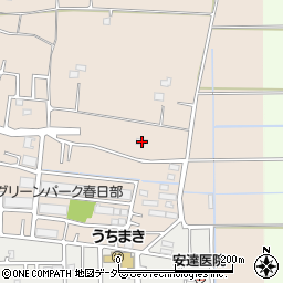 埼玉県春日部市内牧5020周辺の地図
