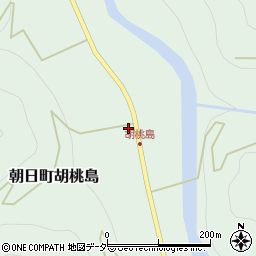 岐阜県高山市朝日町胡桃島221周辺の地図