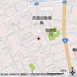 埼玉県春日部市小渕1171周辺の地図