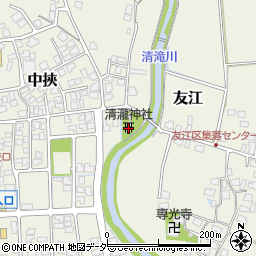 清瀧神社周辺の地図