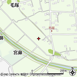 埼玉県東松山市毛塚145周辺の地図