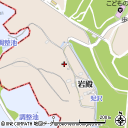 埼玉県東松山市岩殿207周辺の地図