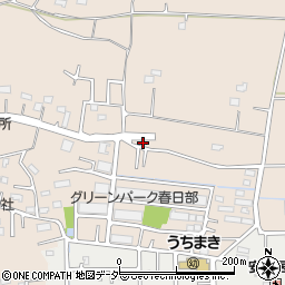 埼玉県春日部市内牧5008周辺の地図