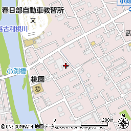 埼玉県春日部市小渕1240周辺の地図