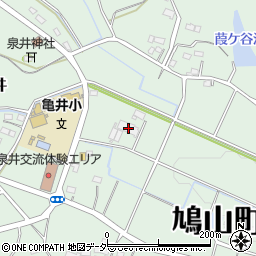 ＪＡ埼玉中央鳩山ライスセンター周辺の地図