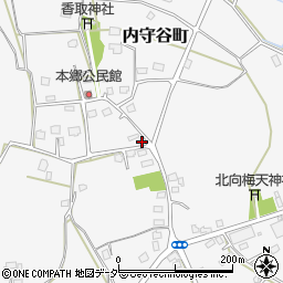 茨城県常総市内守谷町3370周辺の地図