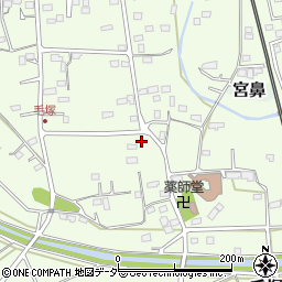 埼玉県東松山市毛塚833-6周辺の地図