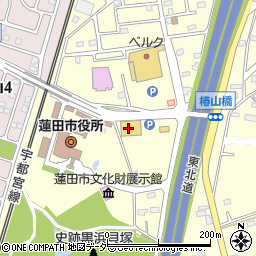 ウエルシア蓮田黒浜店周辺の地図