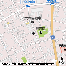 埼玉県春日部市小渕1175周辺の地図