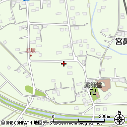 埼玉県東松山市毛塚833-17周辺の地図