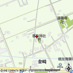 埼玉県春日部市金崎327周辺の地図