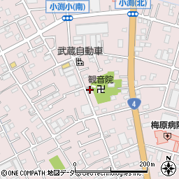 埼玉県春日部市小渕1161周辺の地図