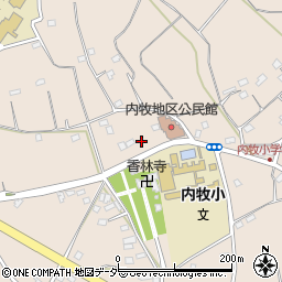 埼玉県春日部市内牧4396周辺の地図