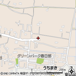埼玉県春日部市内牧5011周辺の地図