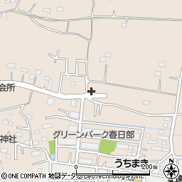 埼玉県春日部市内牧5009周辺の地図
