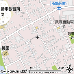 埼玉県春日部市小渕1962周辺の地図