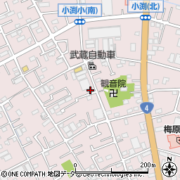 埼玉県春日部市小渕1176周辺の地図