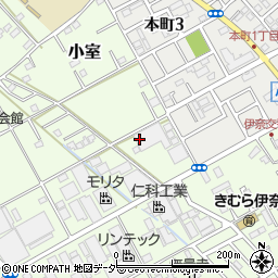 埼玉県北足立郡伊奈町小室6879周辺の地図