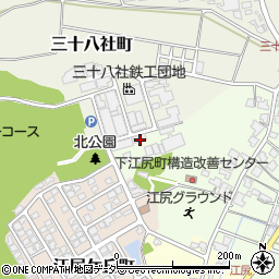 株式会社西村合金工業所　三十八社工場周辺の地図