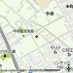 埼玉県北足立郡伊奈町小室7181周辺の地図