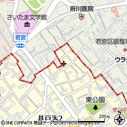 シティハイムグリーン上尾周辺の地図